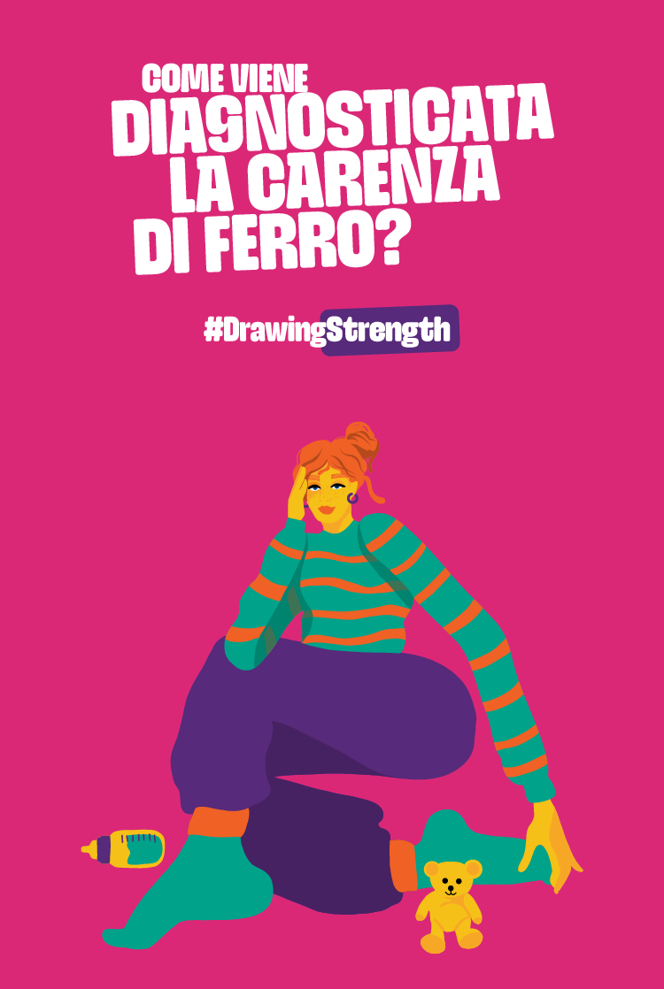 Iron deficiency diagnosed