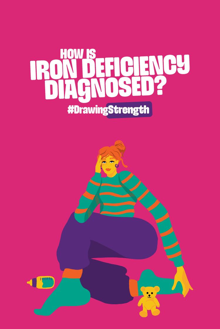 Iron deficiency diagnosed