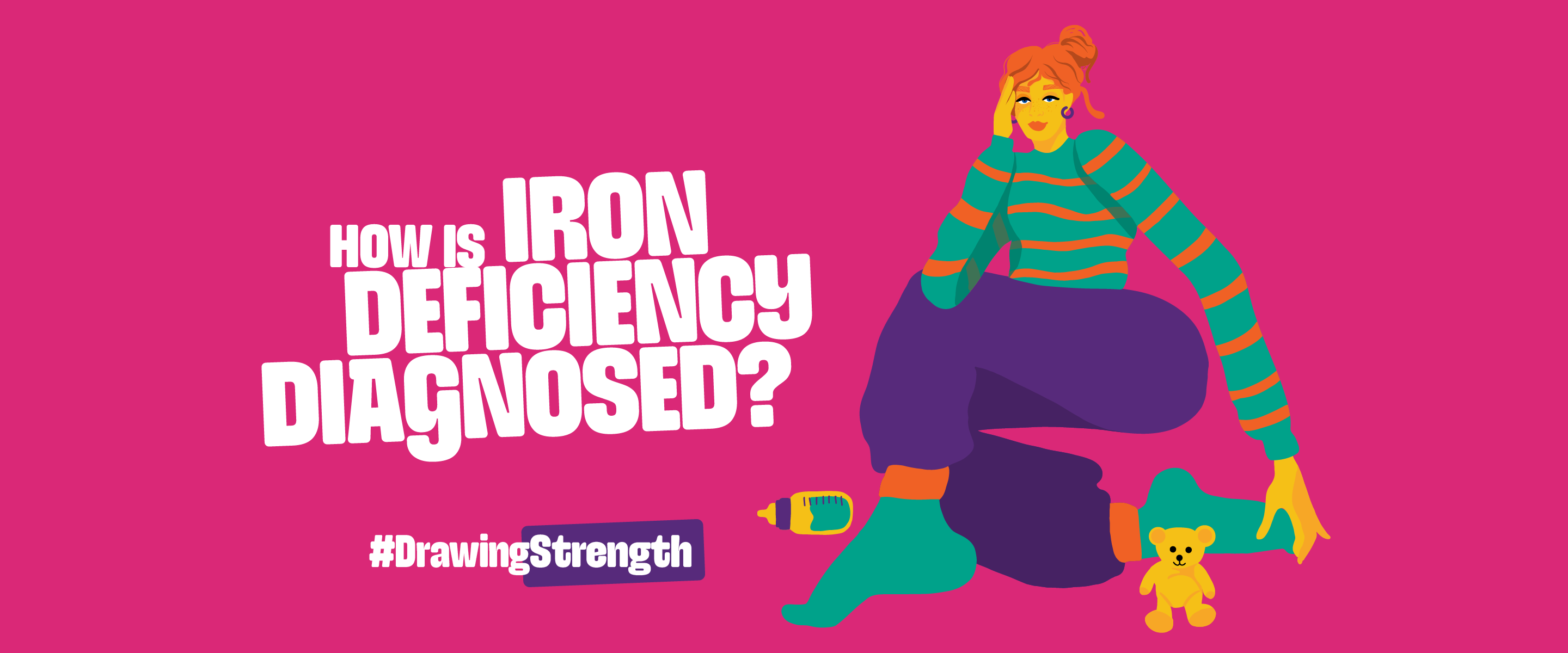 Iron deficiency diagnosed