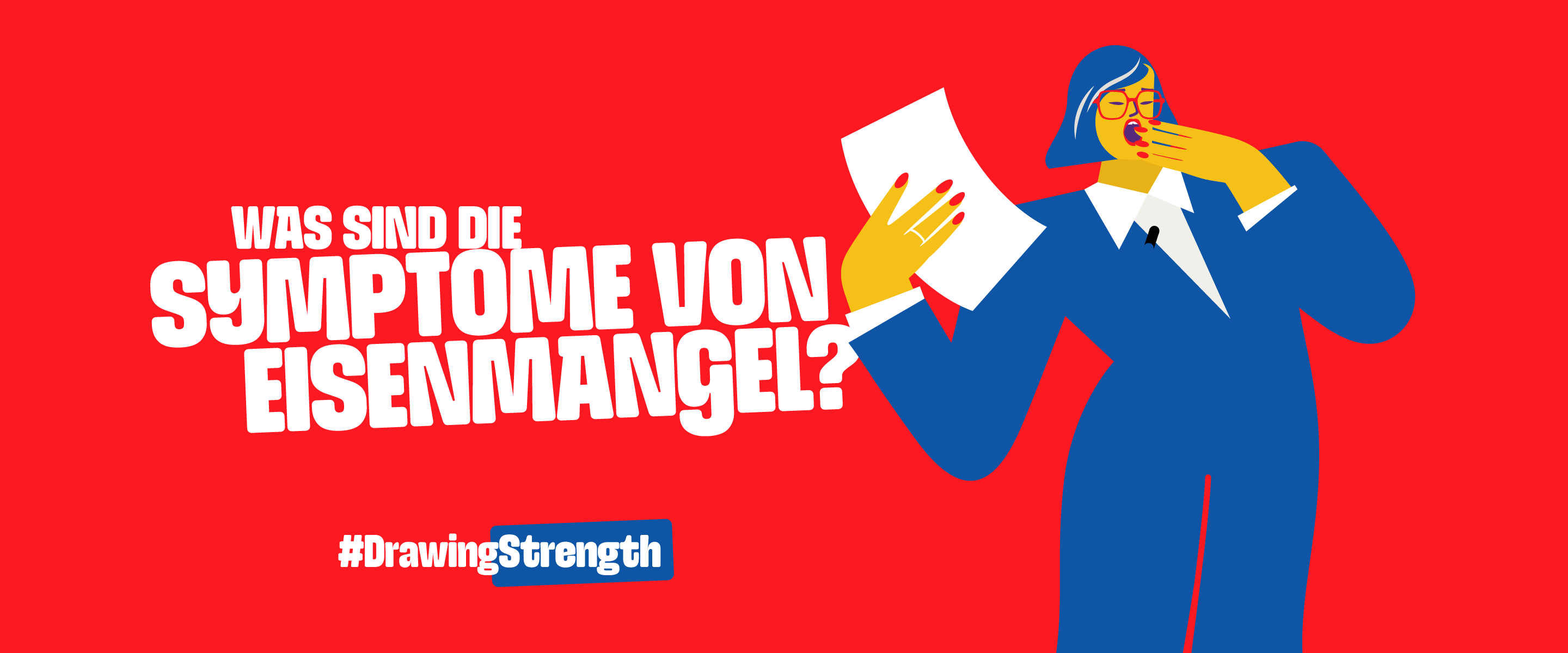 Symptoms of Iron deficiency