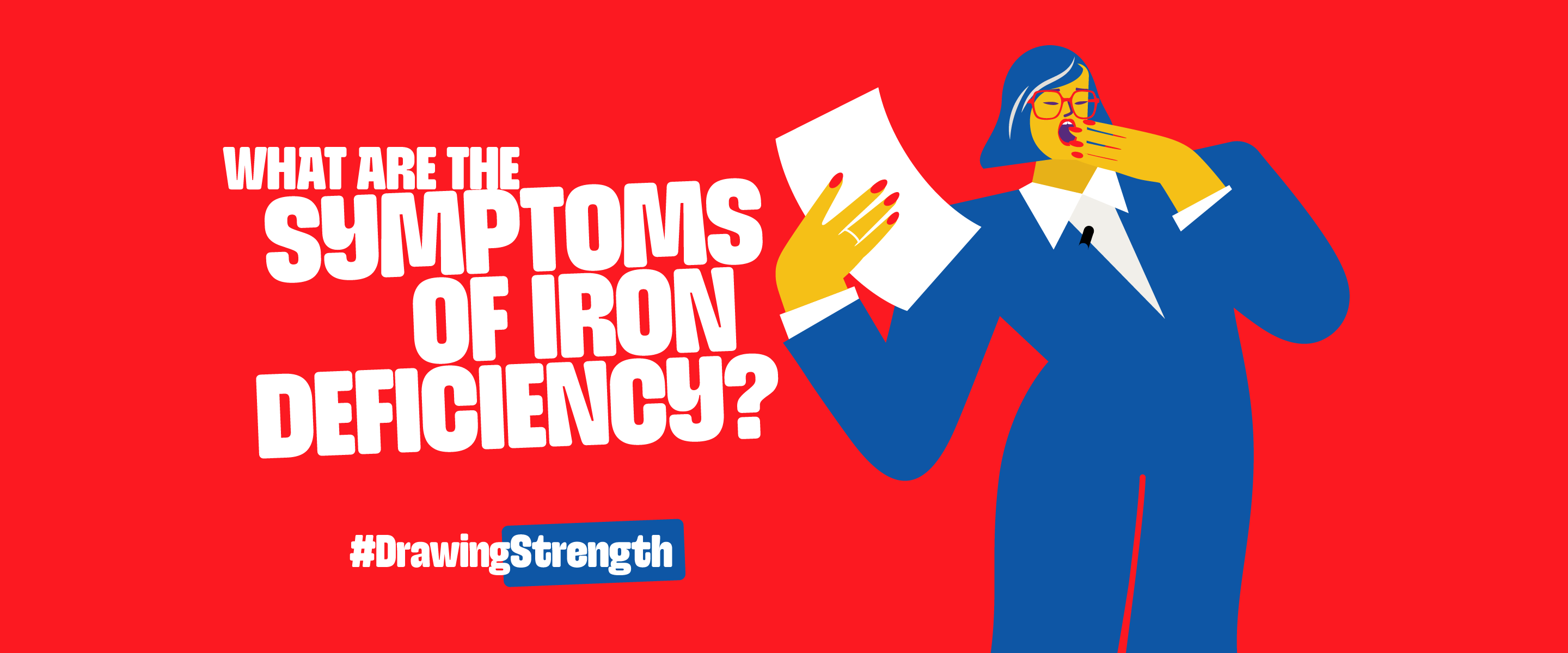 Symptoms of Iron deficiency