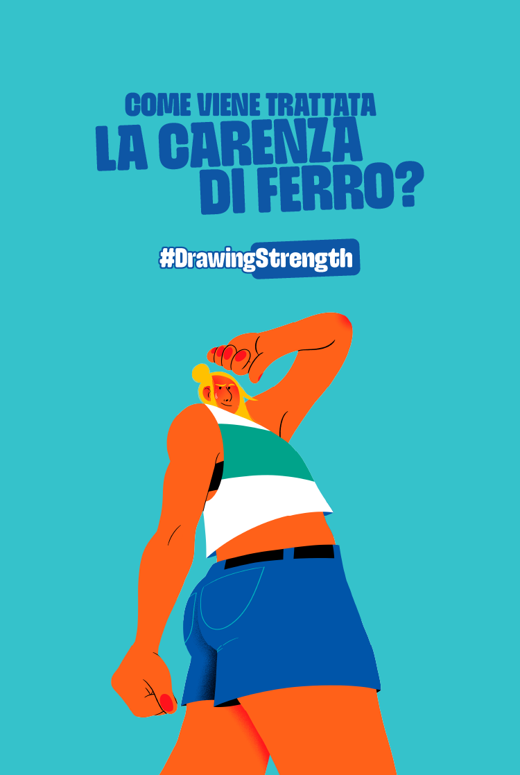 Iron deficiency treated