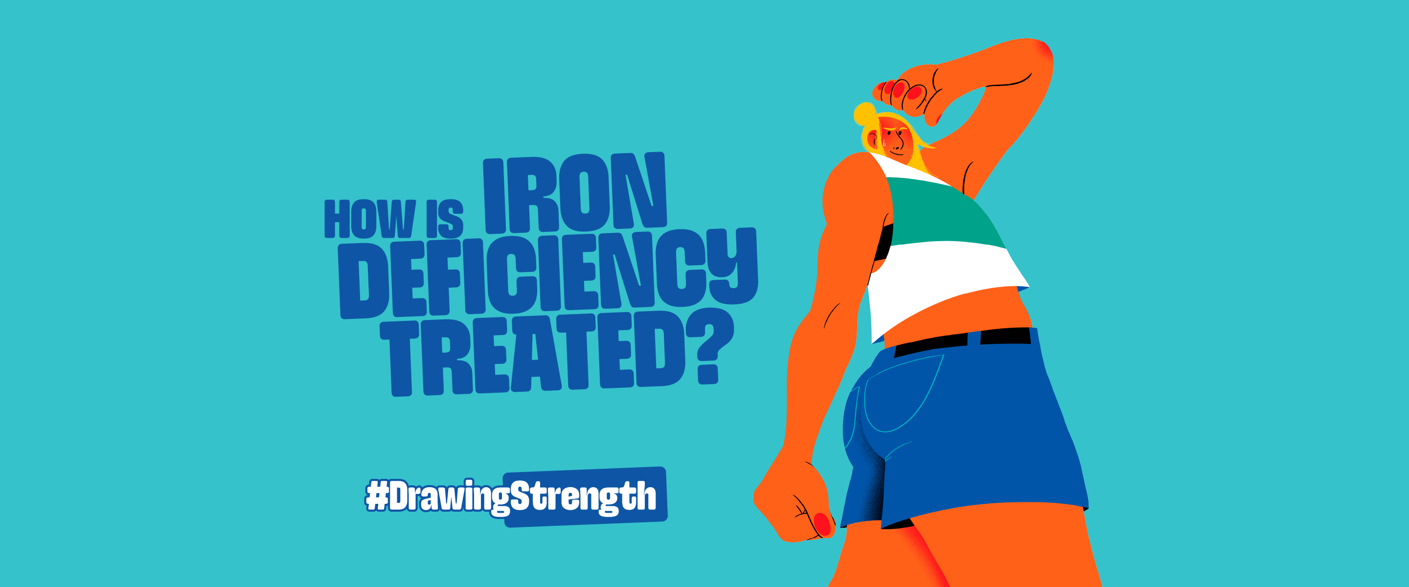 Iron deficiency treated